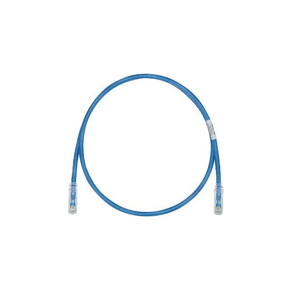 Panduit CBL ASSY MOD 24-4PR STRANDED, CAT6 IP5 T568A/B 8FT, NON-INTEG BLUE UTPSP8BUY - main